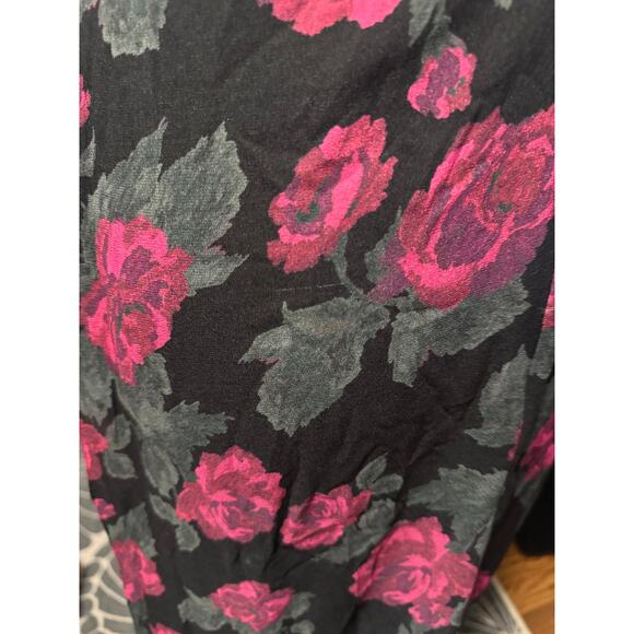 For Love & Lemons Teagan Strapless Floral Maxi Dress Sz S Holiday Winter Wedding - Picture 7 of 8